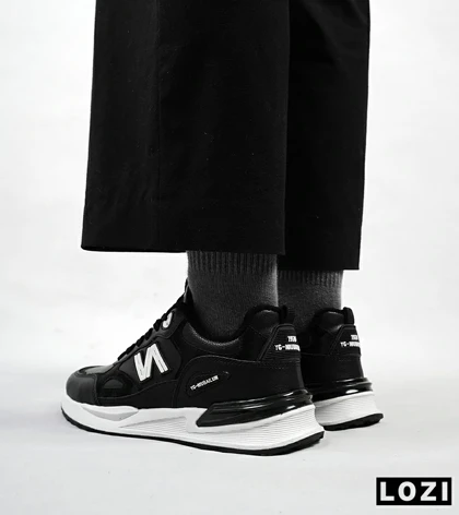کفش کتانی مردانه مشکی NEW BALANCE yg niubailun