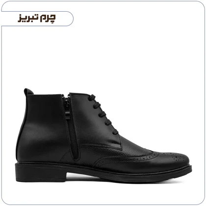 نیم بوت چرم طبیعی مردانه مدل اوپال