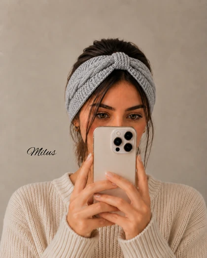 هدبند بافت گره‌ای کارولین