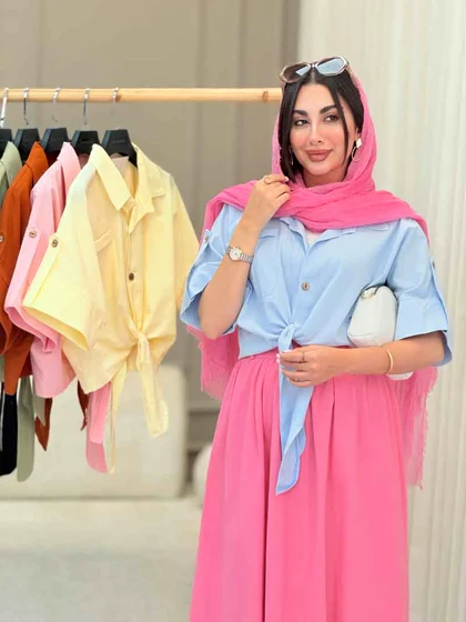 شومیز گره‌ای نورسا