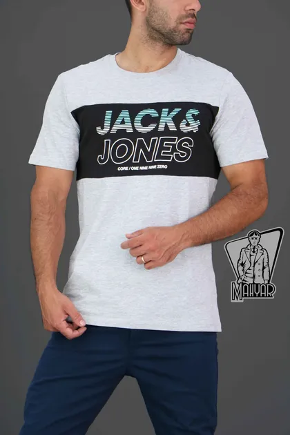 تیشرت آستین کوتاه JACK & JONES