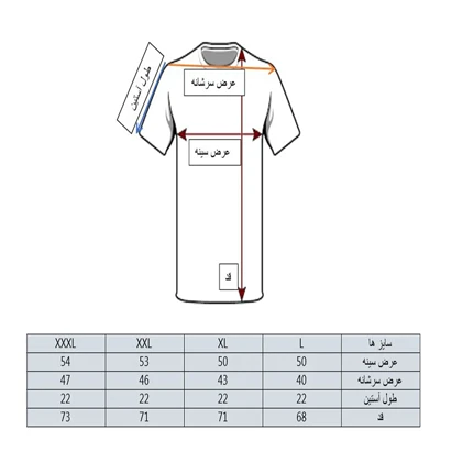 تیشرت ساده آستین کوتاه مردانه در رنگبندی مختلف