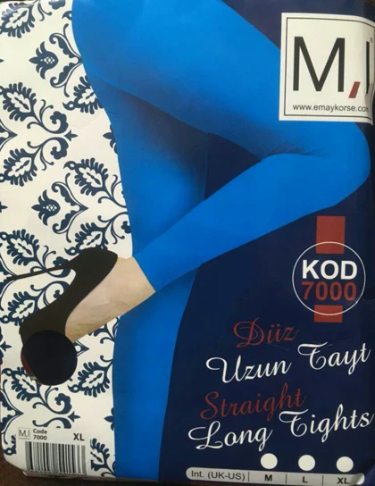 لگ زنانه تمام نخ بلند  سایز کوچک MI کد 7000