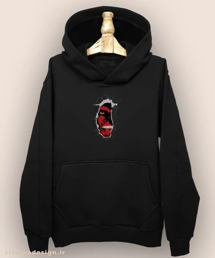 هودی مردانه و زنانه طرح اتک آن تایتان 927