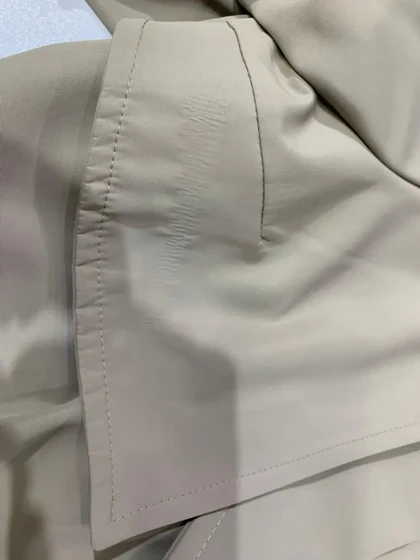 3589-بارانی آستردار پاییزان ( ایراددار )