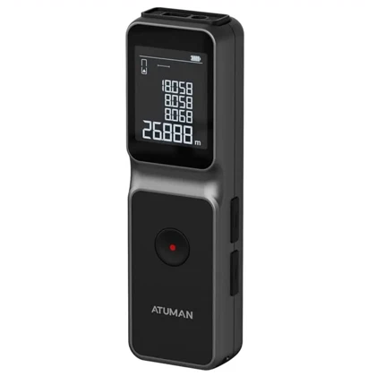 متر لیزری آتومن ATuMan مدل LSA با نمایشگر دیجیتال و برد 50 متر