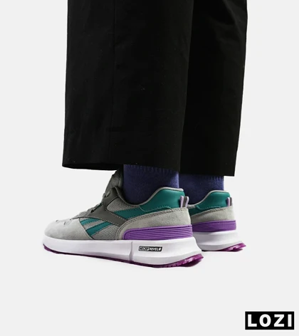 کفش کتانی طوسی آبی بنفش REEBOK Unphased Pro مدل 4613