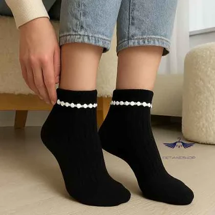 جوراب کبریتی لب چین