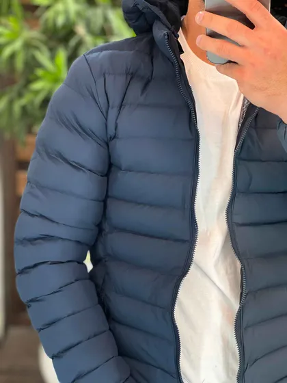 کاپشن آمبردی سورمه ای