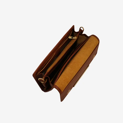 کیف دوشی چرم زنانه
