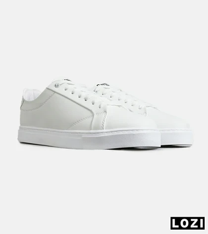 کفش کتانی کژوال بزرگ پا سفید BERSHKA مدل 8322