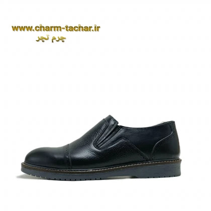 کفش رسمی مردانه بدون بند چرم طبیعی برت کد si985