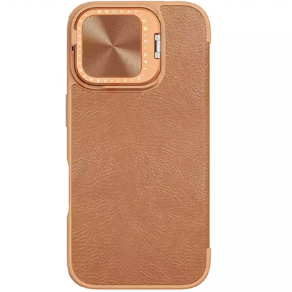 قاب کلاسوری چرمی آیفون 16 پرومکس نیلکین Qin Prop Leather