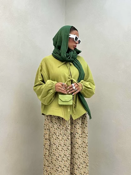 شومیز پاپیونی