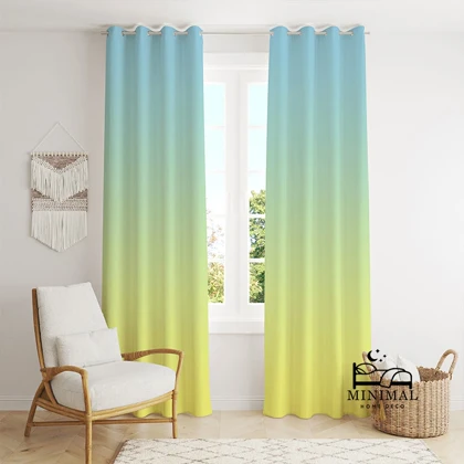 پرده اسپرت طرح سایه روشن مدل W5030