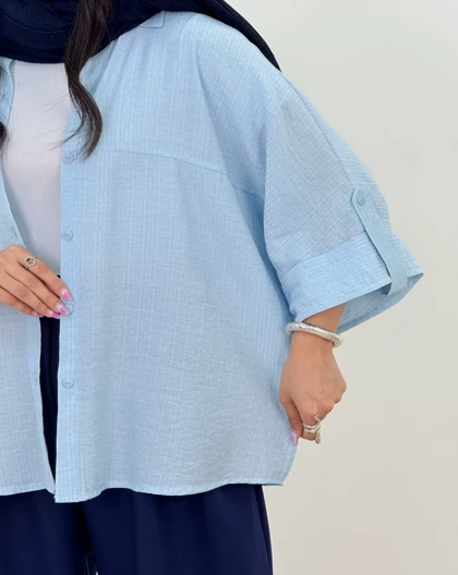 شومیز پانچ آفتاب(115)کد:5518