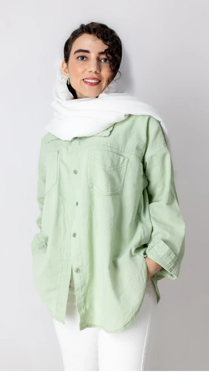 شومیز کنفی رنگی