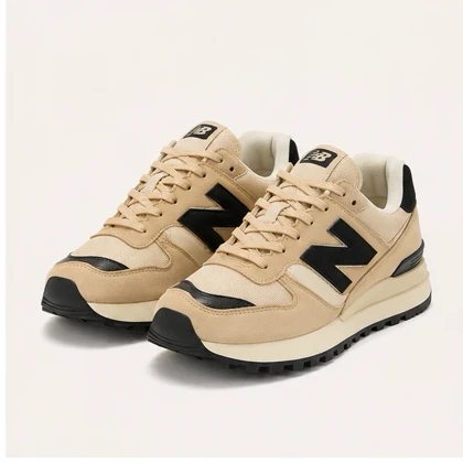 کفش اسپرت زنانه مدل sneaker - 0057_Creamy