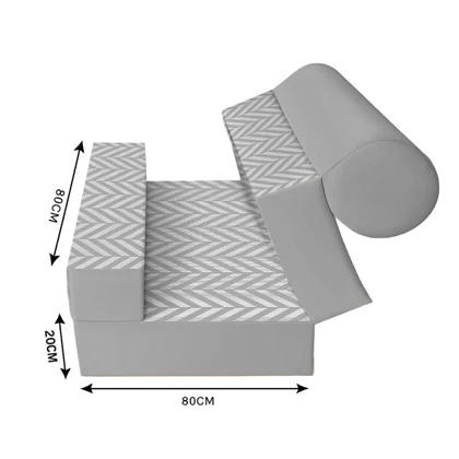 کاناپه تخت شو یک نفره مینیمال جناقی مدل M1146