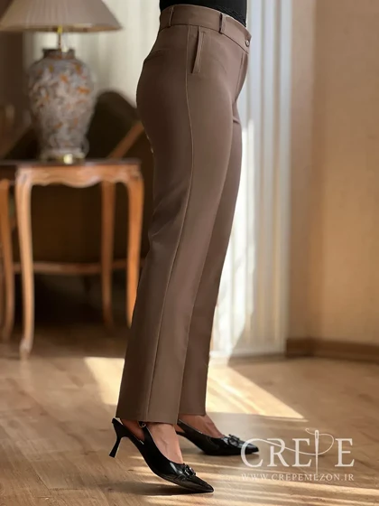 شلوار زنانه کلاسیک ساده قد 90
