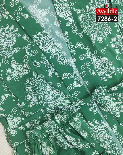 رویه و شلوار مجلسی زنانه شیک سایز بزرگ کد 7286