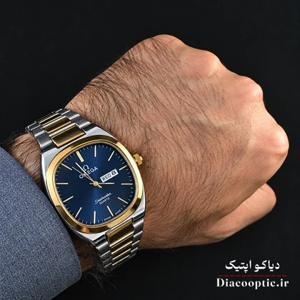 ساعت مچی مردانه مدل امگا مدل DO1326 استیل