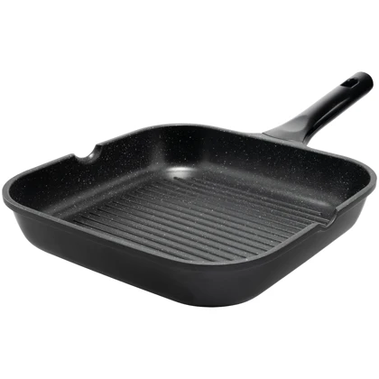 تابه گریل مربعی سایز 28 طرح ایتالیا B