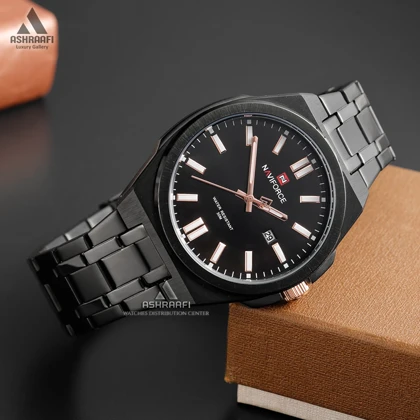 ساعت نیوی فورس مشکی Naviforce NF9226K