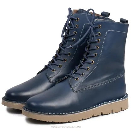 بوت پارتیزان گازولین سرمه‌ای شبرو - GAAZOLIN Partisan Boots Deep Seat W