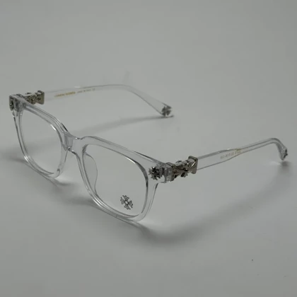 عینک بلوکات کروم هارتز کریستالی نقره ای Chrome Hearts 2273 با پک کامل کروم هارتز - کیفیت مستر