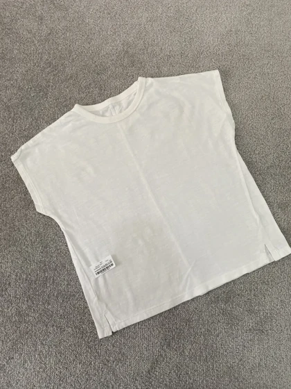 تیشرت سفید مینیمال ZARA