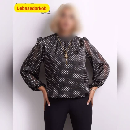 شومیز مجلسی زنانه حریر ساتن یاخما گتدار