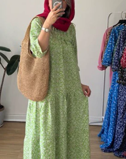پیراهن ساحلی ماکسی خورشید