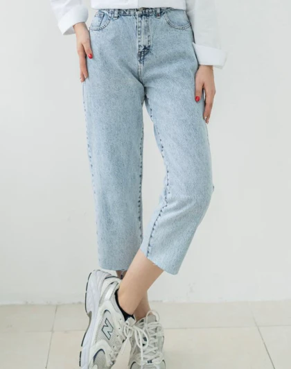 شلوار جین کاپری zara