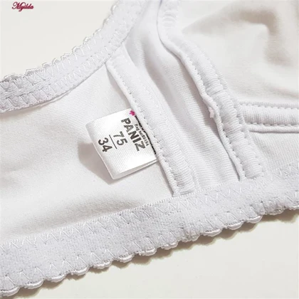 سوتین بدون فنر زنانه پانیذ سفید کد 66368