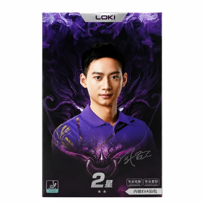 راکت پینگ پنگ LOKI دو ستاره سری R202 به همراه کاور