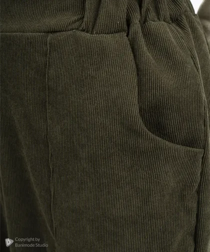 شلوار مخمل تیس