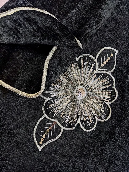 مانتو مخمل شکیلا کد 5776