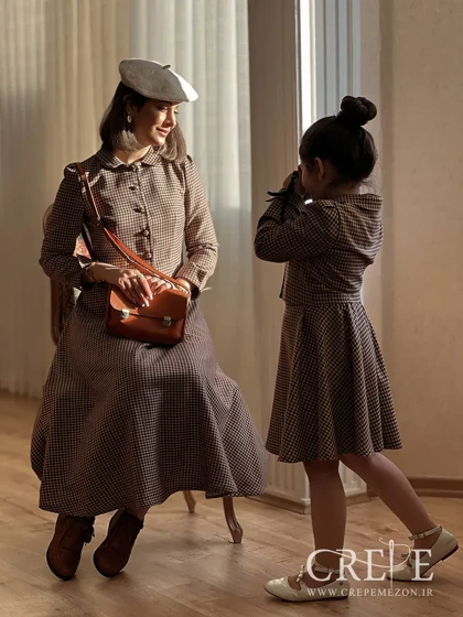 ست کت ودامن شیرین دخترانه