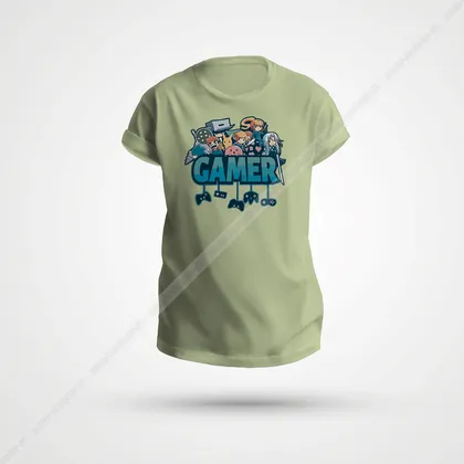 تیشرت گیمینگ طرح Gamer