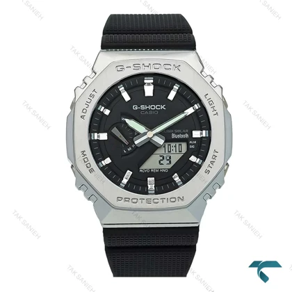 ساعت کاسیو جیشاک GM-2100 مردانه سیلور مشکی Gshock-7942-G