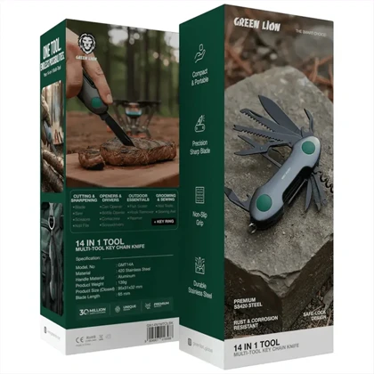 ابزار چند کاره گرین لاین Green Lion مدل GMT14A ظرفیت 14 در 1
