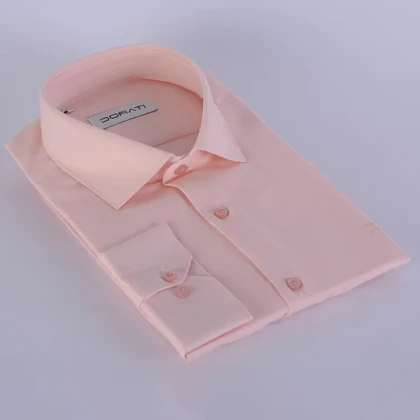 پیراهن رسمی مردانه فلورا صورتی روشن