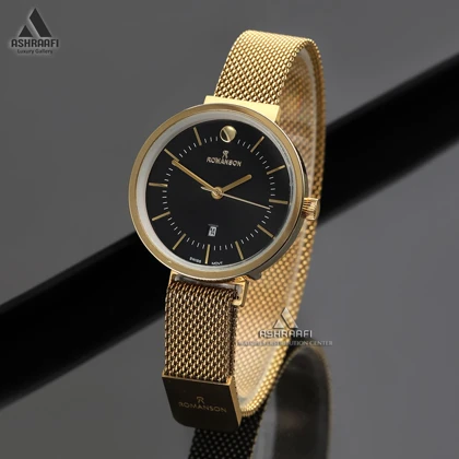 ساعت رومانسون بند حصیری Romanson 17110