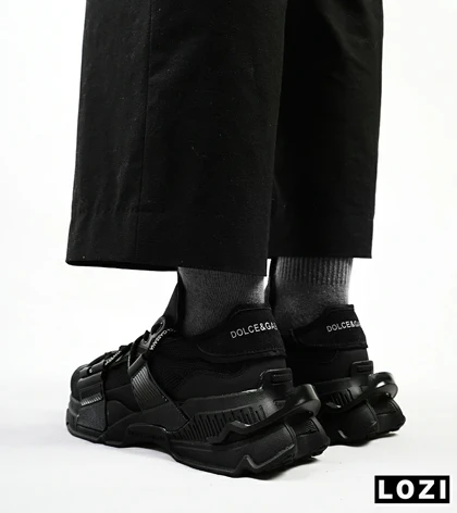 کفش کتانی مردانه مشکی Dolce & Gabbana
