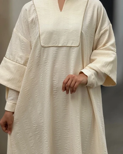 عبا حانیه کد 2 (مشکی و شیری)