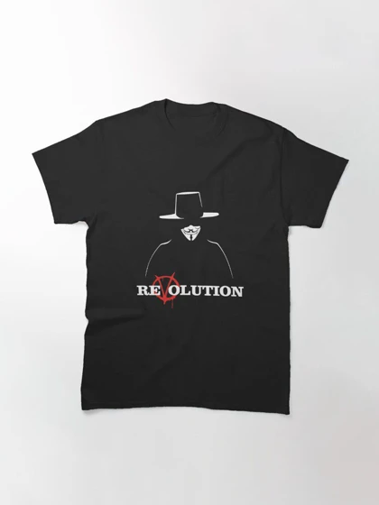 تیشرت وی فور وندتا | V for Vendetta Revolution Classic T-Shirt کد 249796