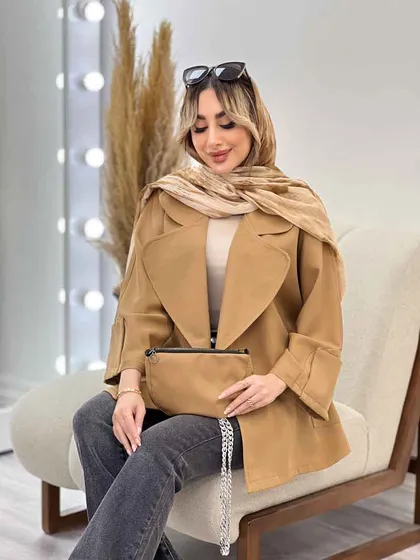 مانتو مازراتی کیف دار
