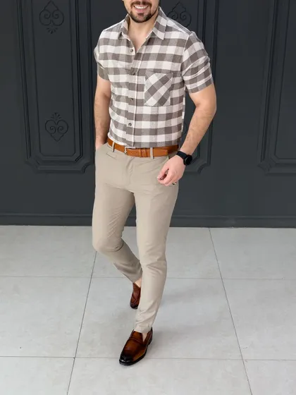 پیراهن 040304 CATCH شکلاتی