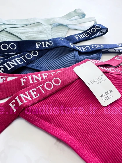 شورت بکلس اسپورت کبریتی بند ضربدری FINETOO